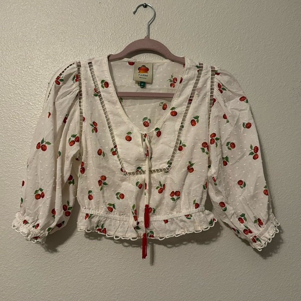 NWOT farm rio crop top